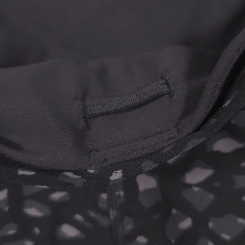Lululemon Women's Leggings Reflective Patterned‎ Black Size 4